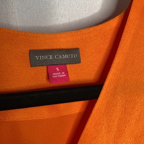 Vince Camuto Wrap Front Hammer Satin Blouse - Picture 4 of 6